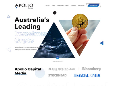 Apollo capital design graphic design illustration illustrator logo vector web