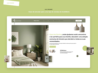 Site Imobiliário Ui/Ux Designer ui