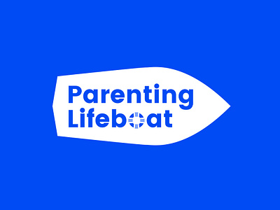 Parent Lifeboat Course Brand blue brand church lifeboat parent sans serif