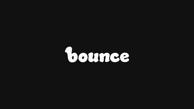 "Bounce" Logo branding graphic design logo