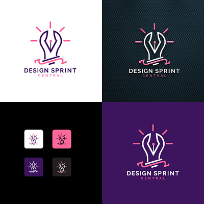 Shows run logo design graphic design illustration illustrator logo vector web