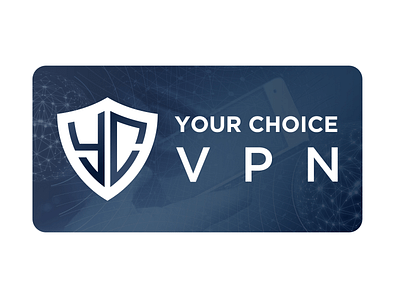 Your Choice VPN logo Design app app icon app logo cyber security logo icon icon design logo logo design security logo tech logo vpn vpn logo yc yc logo