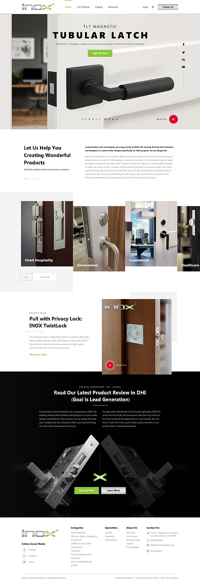 Door lock web design graphic design illustration illustrator logo vector web