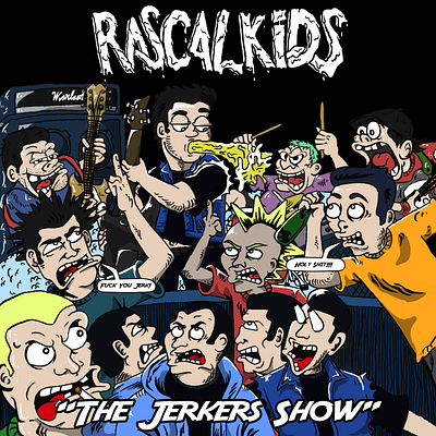 Rascal Kids albumcover animation art artwork artworkband band branding cardgame characterdesign clothing crimedesign design graphic design hardcore illustration logo poppunk punk tattodesign tshirt