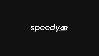 "Speedy" Logo branding graphic design logo