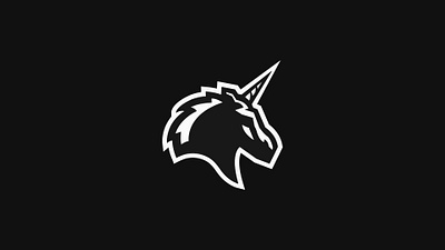 "Unicorn" Logo branding graphic design logo motion graphics