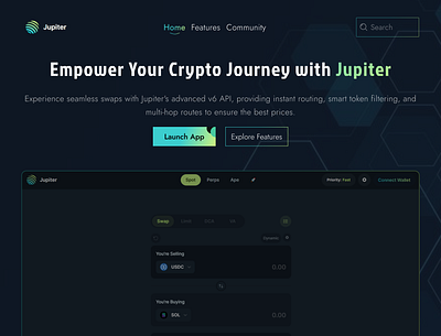 Jupiter Heo Section Redesign ui