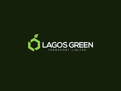 LAGOS GREEN LOGO branding design graphic design illustration logo transport typography vector