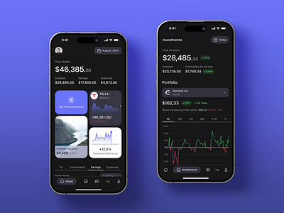 Financial Health | App Design aidriven appdevelopment budgetingapp designinspiration dribbble financialapp financialhealth fintech investmentapp mobileappdesign personalfinance userinterface uxdesign wealthmanagement