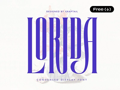 Lorida — Condensed Display condensed display display font download elegant elegant font font free freebie pixelbuddha retro serif serif font tall type typeface typography vintage vintage font