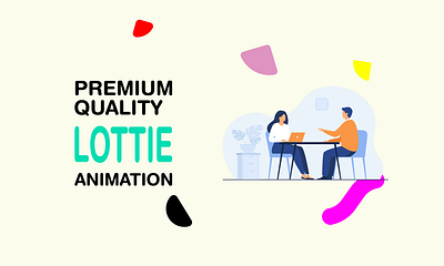 Lottie JSON animation gig image 2d animation animated animation app animation character animation custom gif html5 icon animation json logo animation lottie motion graphics webanimation