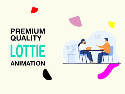 Lottie JSON animation gig image 2d animation animated animation app animation character animation custom gif html5 icon animation json logo animation lottie motion graphics webanimation