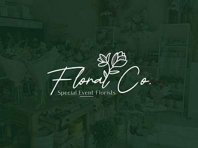 Floral Co. Special Event Florists Business backyard beauty botanical brand identity business business logo design event florists flower gardening graphic design health icon logo minimalist logo natural niche product wellness