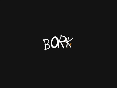 Bork Logo Animation 2d 2d animation animation comic logo animation logo motion logomotion motion graphics nft