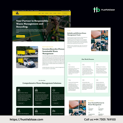 Waste Management Website Design