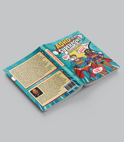 Comic Style BOOK KDP book cover graphic design kdp