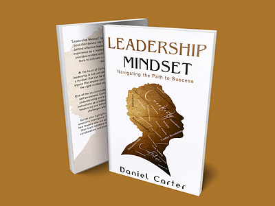 Leadership Mindset Book Cover 3d mockup book cover book cover design ebook cover design graphic design mockup paperback