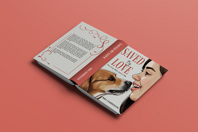 Saved by Love Book Cover Design amazon kdp cover book cover design cover art ebook cover design graphic design hardcover design illustration kindle cover