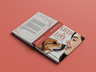 Saved by Love Book Cover Design amazon kdp cover book cover design cover art ebook cover design graphic design hardcover design illustration kindle cover