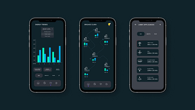 Track your Solar Energy! graphic design ui