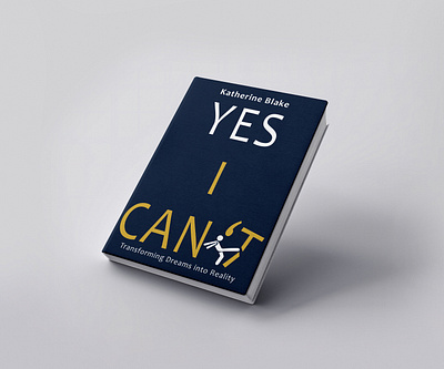 Yes I Can Book Hardcover amazon kdp cover book cover book cover design ebook cover ebook cover design graphic design hardcover design paperback