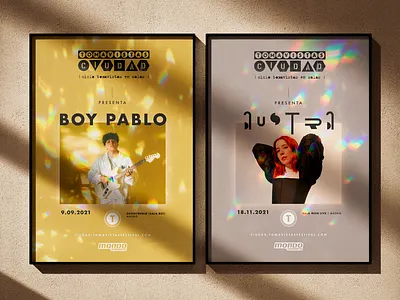 Tomavistas Ciudad 2021 posters designs art direction artwork creative graphic design music poster poster design
