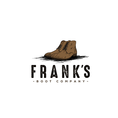 Frank's - Logo Design - Creasions 3d logo logo design