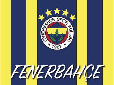 Fenerbahce Sports Club 2021-2022 branding club fenerbahce football graphic design logo poster typography vector