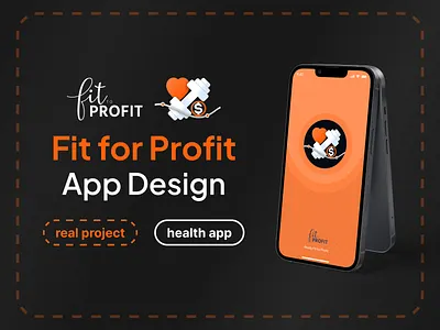 Health & Fitness App Design for Fit for Profit app design design figma figma app figma ui fitness app gym app health fitness health app heath app sports app ui ui design ux