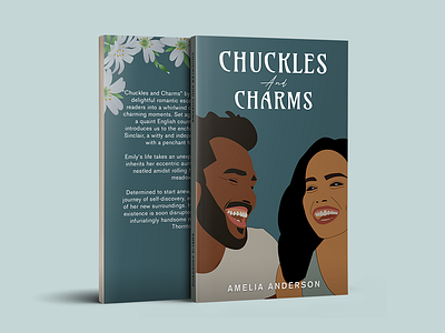 Chuckles And Charms amazon kdp cover art work book cover book cover art work book cover design book cover mockup ebook cover ebook cover design graphic design graphic designer illustration paperback