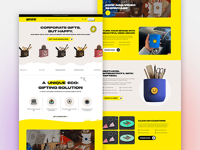 Happy Pot figma landing page landing page design web design web development webflow