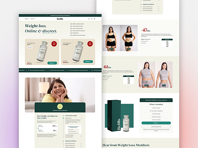 Refills figma landing page landing page design web design web development webflow