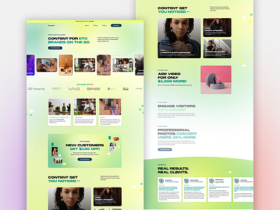 Chrome Lime figma landing page web design web development webflow