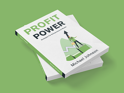 Profit Power Book Cover Design amazon kdp cover book cover book cover design book cover mockup design ebook cover ebook cover design graphic design illusatration paperback