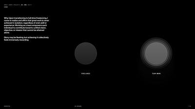 Some slides. black dark minimal presentation slides ui ui design visual visual design