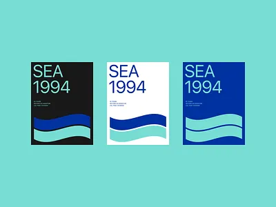 SEA—1994 america football graphic design minimal poster design soccer sports sports design