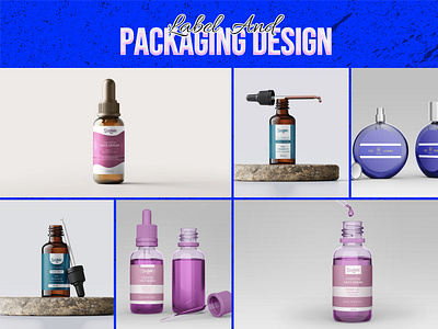 Label and Packaging Design. dropper label design dropper packaging dropper packaging design graphic design label label design packaging packaging design product design product label