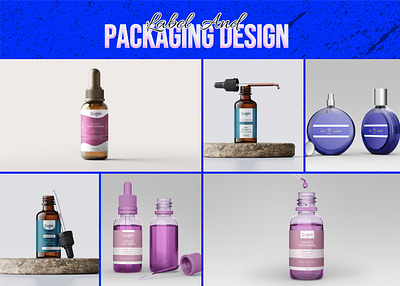 Label and Packaging Design. dropper label design dropper packaging dropper packaging design graphic design label label design packaging packaging design product design product label