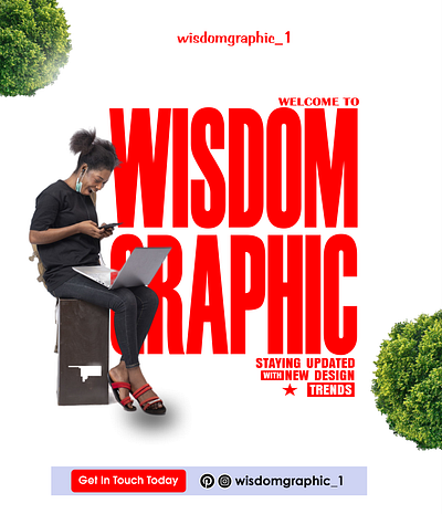 Wisdom Graphic Service ad design graphic design