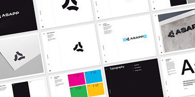 ASAPP Brand Guidelines ai asapp brand brand designer brand guidelines brand identity brand strategy branding branding strategy clean design focus lab graphic design identity logo logo design logo designer logotype verbal identity visual identity