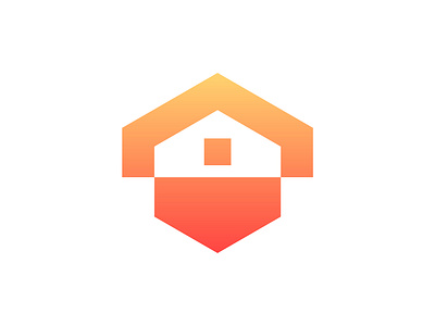 Letter A Home Logo - Construction House Real estate Shield Logo app icon logo architecture best branding building logo construction company construction logo creative logo design geometric logo gradient logo home logo house logo icon logo modern logo popular property logo real estate logo website logo