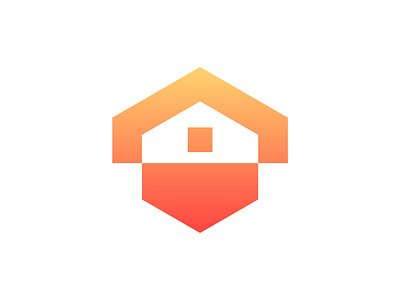 Letter A Home Logo - Construction House Real estate Shield Logo app icon logo architecture best branding building logo construction company construction logo creative logo design geometric logo gradient logo home logo house logo icon logo modern logo popular property logo real estate logo website logo