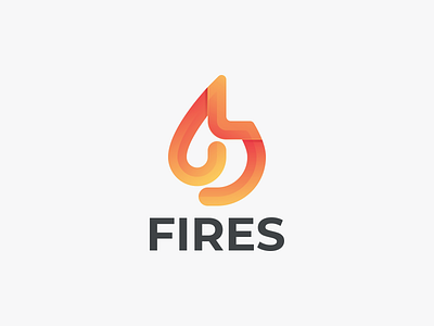 FIRES branding design fires coloring fires coloring design graphic fires logo graphic design icon logo