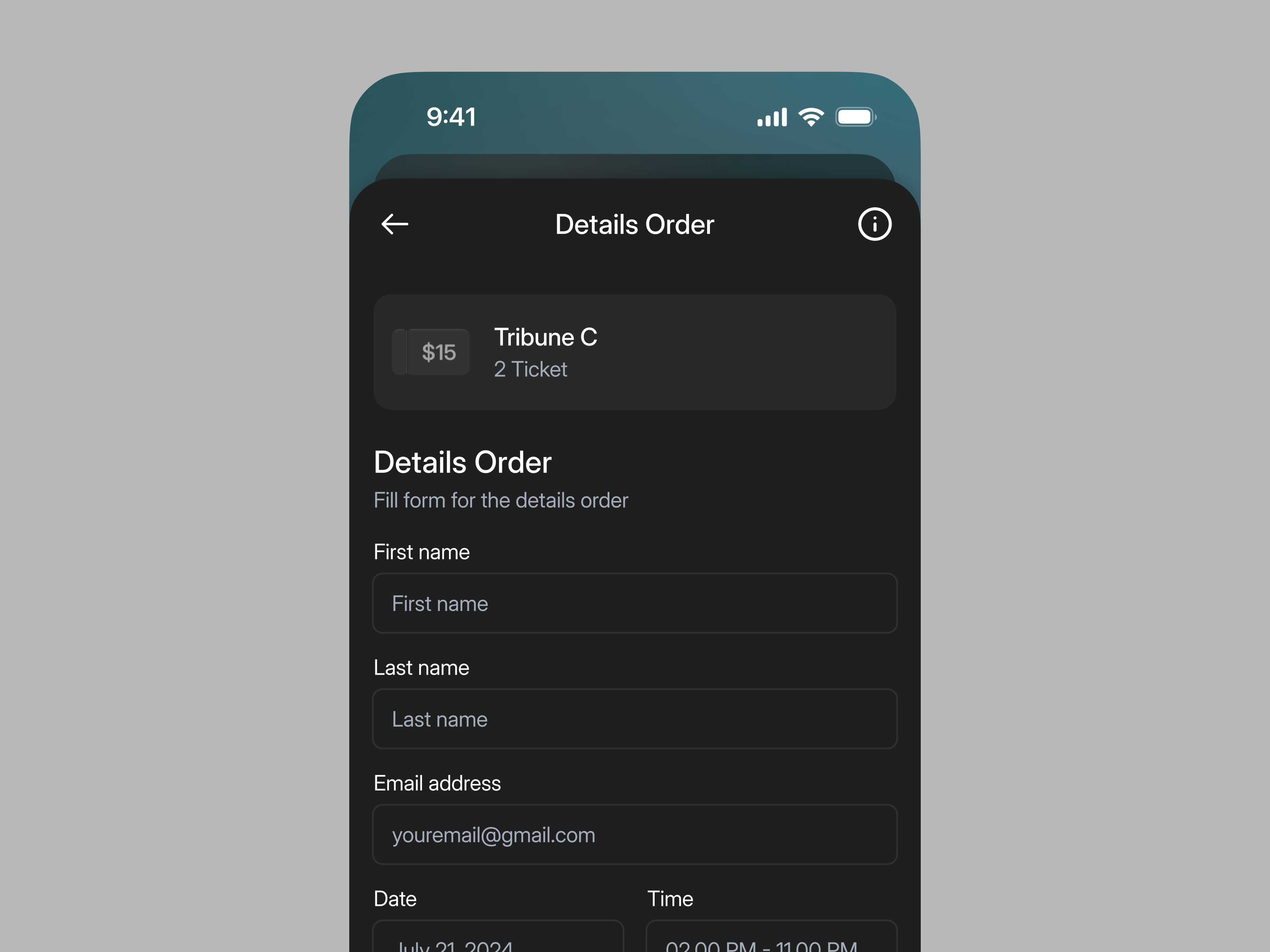 Event UI/UX Mobile App Design - Buy Ticket 💰 by Keitoto on Dribbble