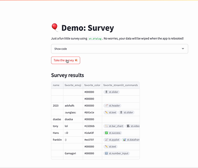 st.dialog app design building components components data science design design system dialog fun modal product streamlit ui ux