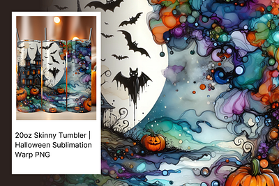 Halloween Tumbler warp