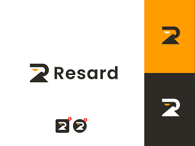 Resard Logo bird logo brand logo branding business clean company design design a logo eagle logo graphic design letter logo logo logo creation logo designer minimalist monogram photoshop r letter stationery wordmark