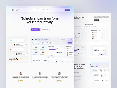 Schedulr Task Management Website 3d branding design designer digitalmarketing digitalmarketingagency emailmarketing interface logo logodesign ofspace seo socialmediamarketing ui uitrends uiuxdesign ux uxdesign website websitedesign