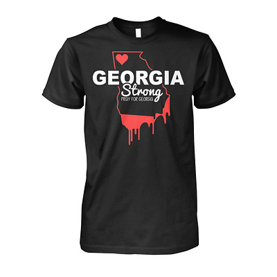 Georgia Strong T-Shirt design illustration