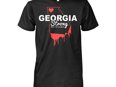 Georgia Strong T-Shirt design illustration